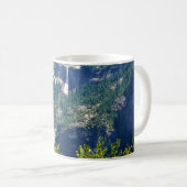 Vernal & Nevada Falls from Glacier Point, CA Kaffeetasse (VorderseiteRechts)