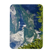Vernal & Nevada Falls from Glacier Point, CA Magnet (Vertikal)