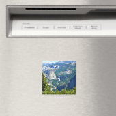 Vernal & Nevada Falls from Glacier Point, CA Magnet (In Situ (Geschirrspüler))
