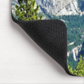 Vernal & Nevada Falls from Glacier Point, CA Mousepad (Ecke)