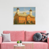 Vernal Utah Temple Painting™ LDS Wall Art Leinwand (Insitu (Wohnzimmer))