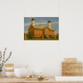 Vernal Utah Temple Painting™ LDS Wall Art Poster (Küche)