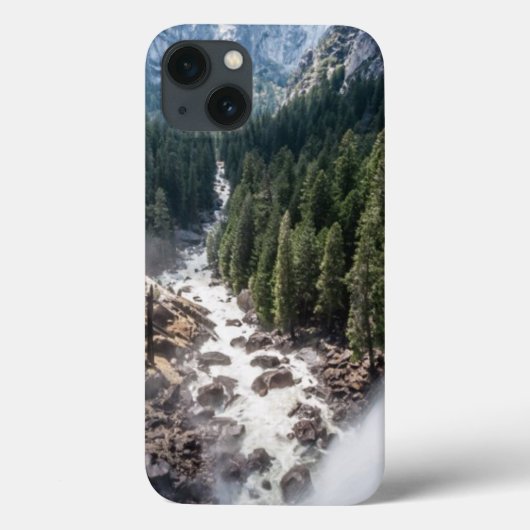 Vernall Fall und Nebel-Spur Case-Mate iPhone Hülle (Rückseite)