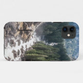 Vernall Fall und Nebel-Spur Case-Mate iPhone Hülle (Rückseite (Horizontal))