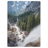 Vernall Fall und Nebel-Spur Klemmbrett (Rückseite)