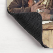 Vernarrte Erinnerungen (Öl auf Leinwand) Mousepad (Ecke)