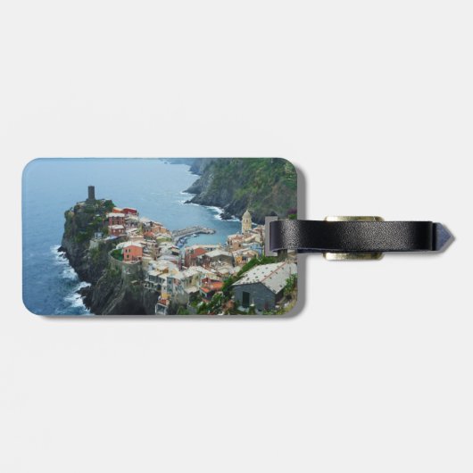 Vernazza Cinqua Terra Gepäcktag Gepäckanhänger (Rückseite horizontal)