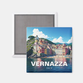 Vernazza, Cinqua Terra Magnet (Vorderseite/Rückseite)
