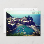 Vernazza cinque terra postcard postkarte (Vorne/Hinten)