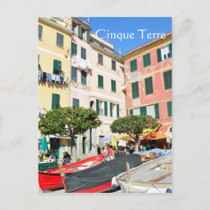 Vernazza, Cinque Terre, Italien Postkarte