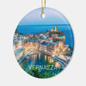 Vernazza Cinque Terre La Spezia Italien Panorama Keramik Ornament (Links)
