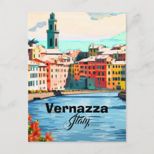 Vernazza Cinque Terre Postkarte, Italien Postkarte