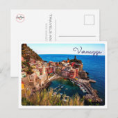 VERNAZZA - Europa - Italien - Ligurien Postkarte (Vorne/Hinten)