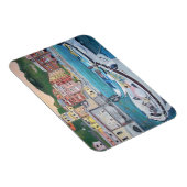 Vernazza Harbour, Italien Magnete (Rechte Seite)