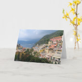 Vernazza Italy Karte (Gelbe Blume)