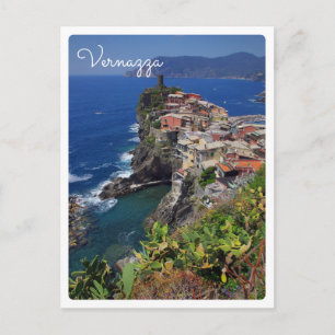 VERNAZZA - Ligurien - CINQUE TERRE - Italien Postkarte