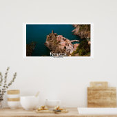 Vernazza Panoramasicht Poster (Küche)