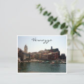 Vernazza-Port Postkarte (Stehend Vorderseite)