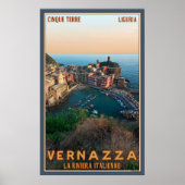 Vernazza Poster (Vorne)