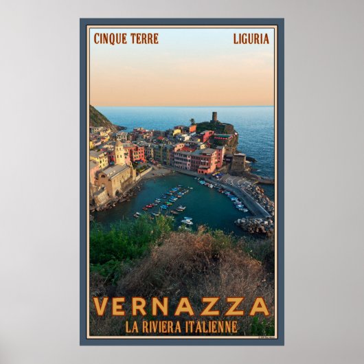Vernazza Poster (Vorne)