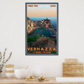 Vernazza Poster (Küche)