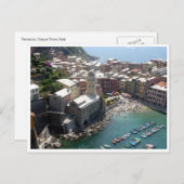 Vernazza Postkarte (Vorne/Hinten)