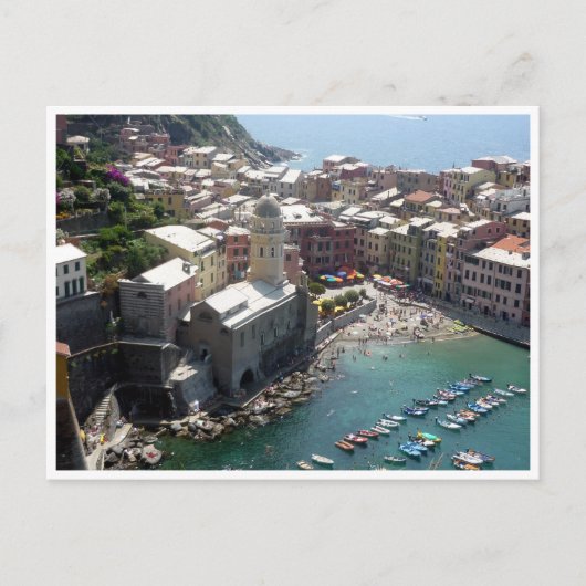 Vernazza Postkarte (Vorderseite)
