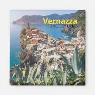 Vernazza Stadt im Cinque Terre Magnet
