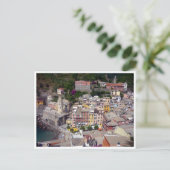 Vernazza Terre Grenze Postkarte (Stehend Vorderseite)