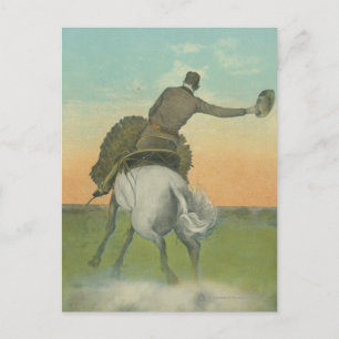 Verne Elliott auf Hochturm. Postkarte