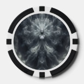 Vernebelte Erscheinung Pokerchips (Vorderseite)