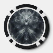 Vernebelte Erscheinung Pokerchips (Rückseite)