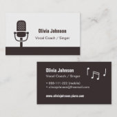 Vernehmbare Visitenkarte (Vorne/Hinten)