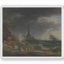 Vernet - Ein Sturm an der Mittelmeerküste