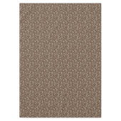 Vernetzende Neuronen auf Rot - nahtloses Muster. Tischdecke (Vorderseite)