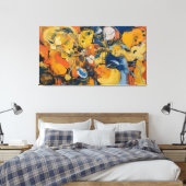 Vernetzte Energien Leinwanddruck (Insitu (Schlafzimmer))