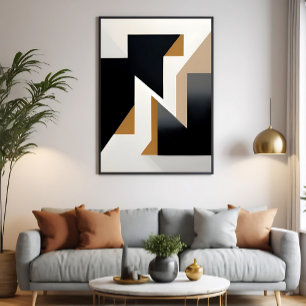Vernetzte Geometrie Poster