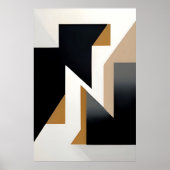 Vernetzte Geometrie Poster (Vorne)