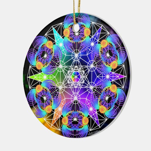 Vernetzung/Bio Prozess Keramik Ornament (Links)