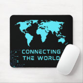 Vernetzung der Welt Mousepad (Mit Mouse)