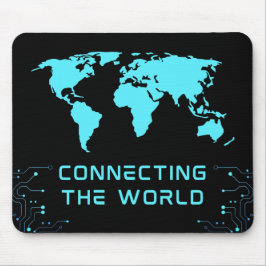 Vernetzung der Welt Mousepad