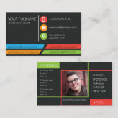 Vernetzungsgeschäftskarte Visitenkarte (Vorne/Hinten)