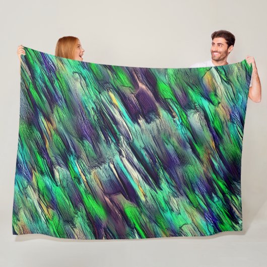 Vernichtete virtuelle, farbenfrohe Stalaktiten ode Fleecedecke (Beispiel)