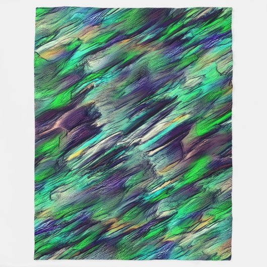 Vernichtete virtuelle, farbenfrohe Stalaktiten ode Fleecedecke (Vorderseite)