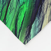 Vernichtete virtuelle, farbenfrohe Stalaktiten ode Fleecedecke (Ecke)