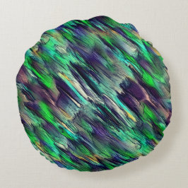 Vernichtete virtuelle, farbenfrohe Stalaktiten ode Rundes Kissen