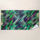 Vernichtete virtuelle, farbenfrohe Stalaktiten ode Strandtuch (Vorderseite)