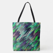 Vernichtete virtuelle, farbenfrohe Stalaktiten ode Tasche (Vorderseite)