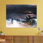 Vernichtung des Reifens durch John Martin (1840) Leinwanddruck (Insitu (Wohnzimmer))