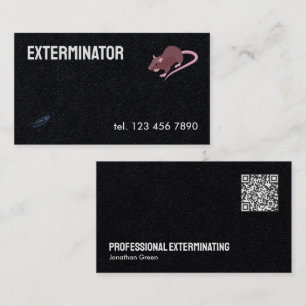 Vernichtung Pest Custom QR Visitenkarte